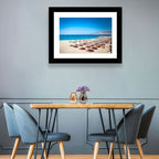 Mango Beach Umbrellas Wall Art