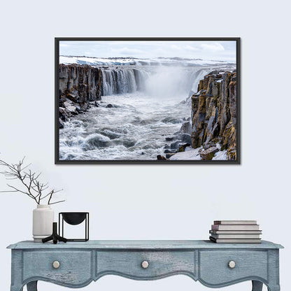 Selfoss Waterfall Wall Art