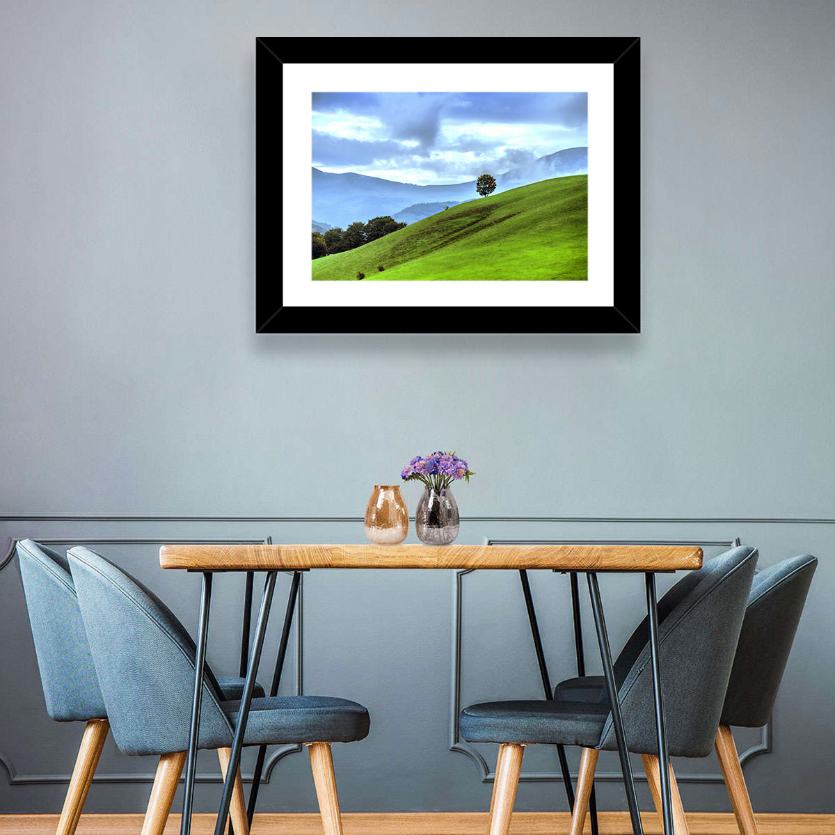 Talish Hillside with Lone Tree Wall Art