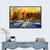 Winter Village Sunset Wall Art