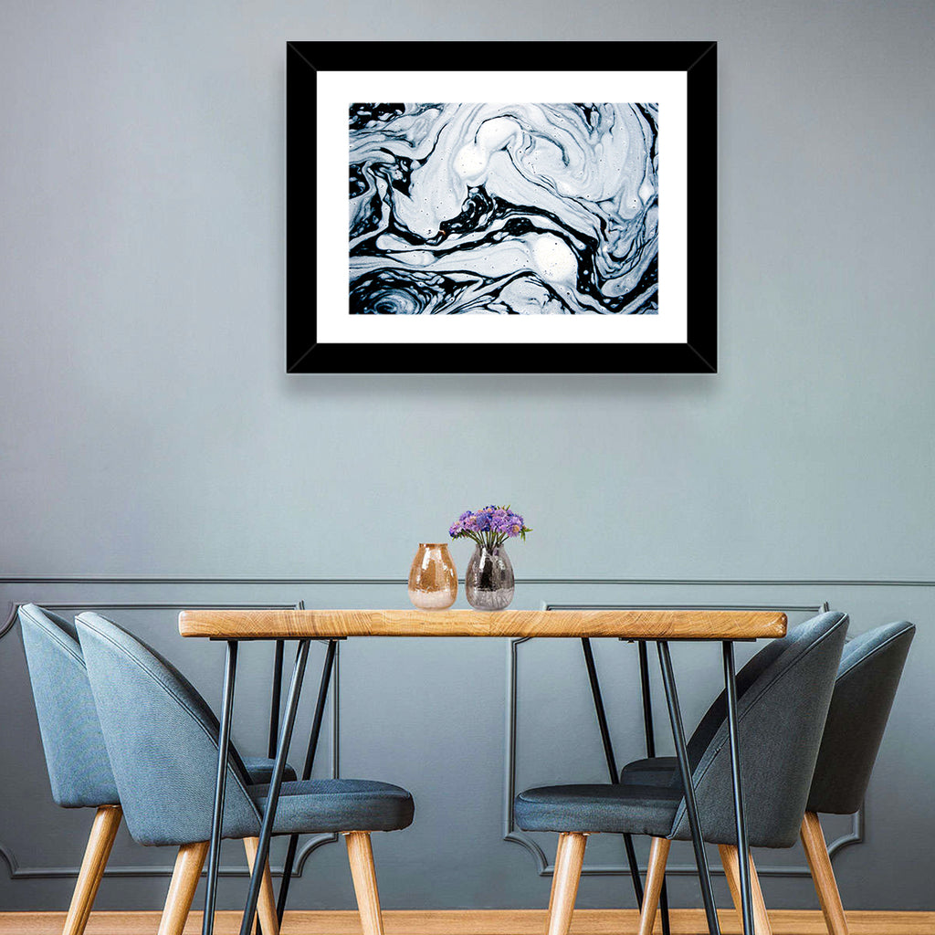 Foam Swirl Abstract Wall Art