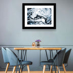Foam Swirl Abstract Wall Art