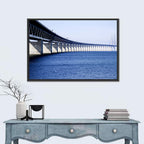 Oresund Bridge Perspective Wall Art