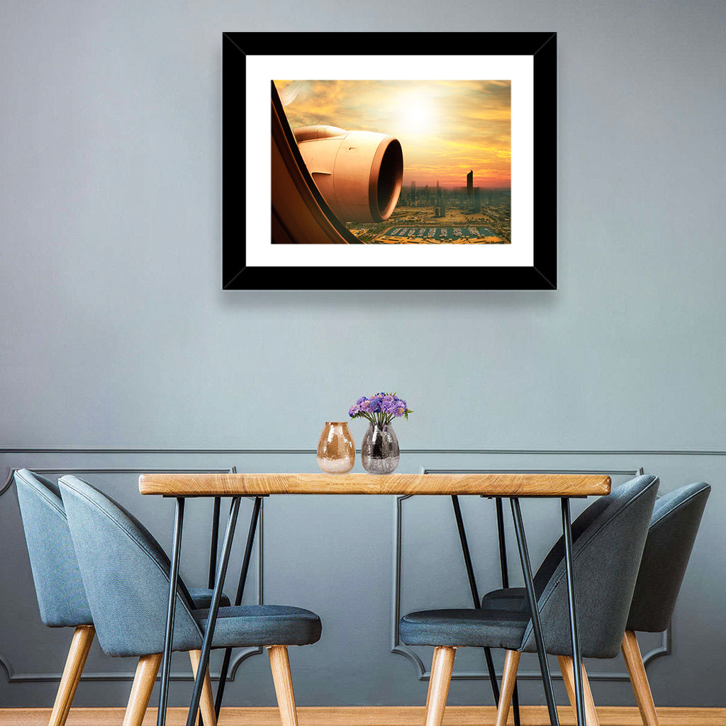 Kuwait City at Golden Hour Wall Art