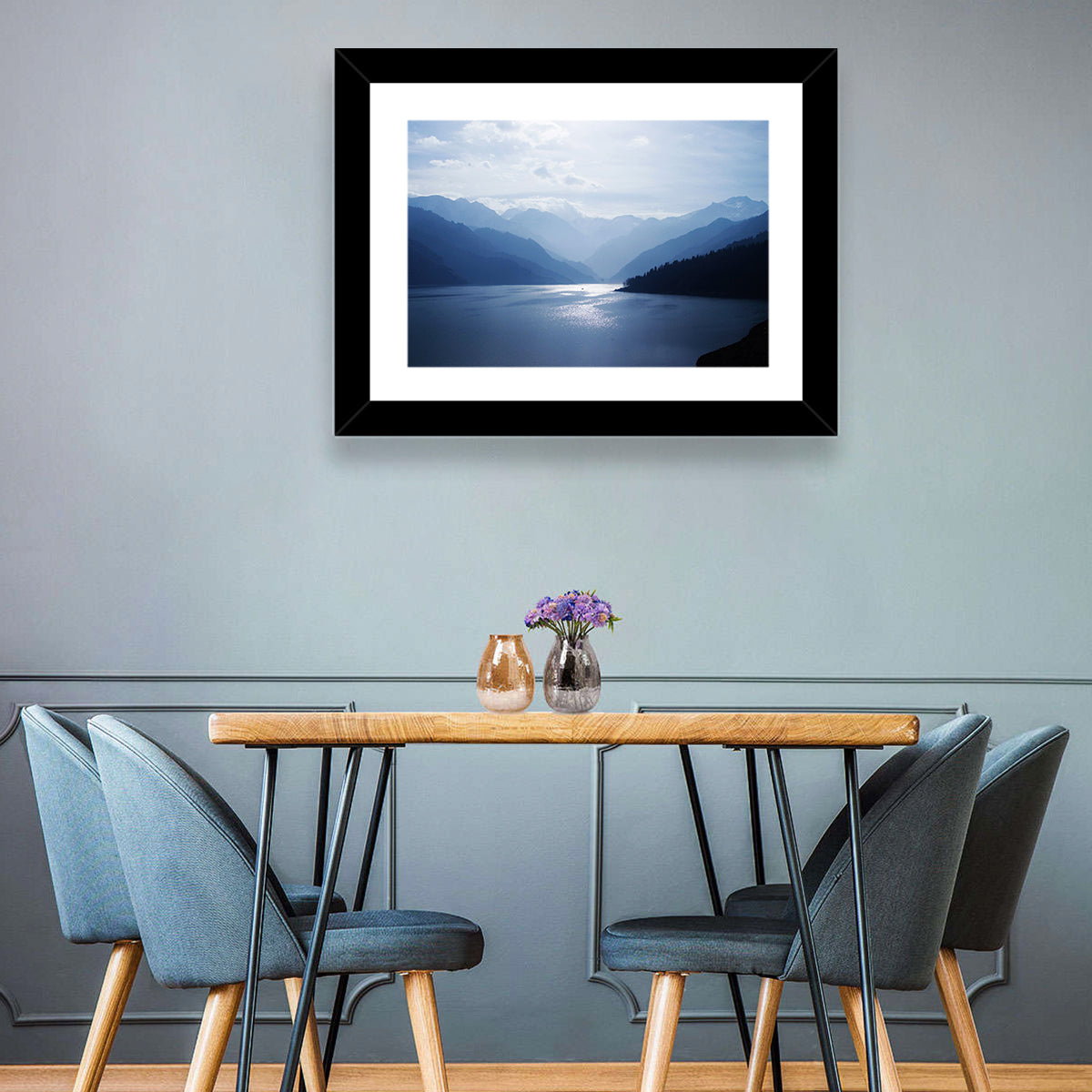 Xinjiang Mountains Lake Wall Art