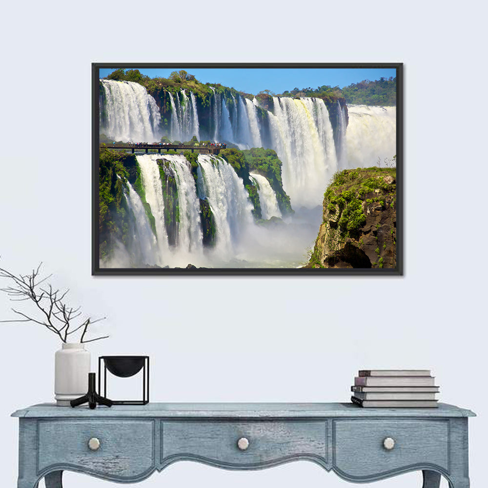 Iguazu Falls Observation Walkway Wall Art