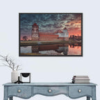 Mir Castle at Dusk Wall Art