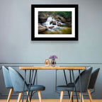 Blue Ridge Mossy Waterfall Wall Art