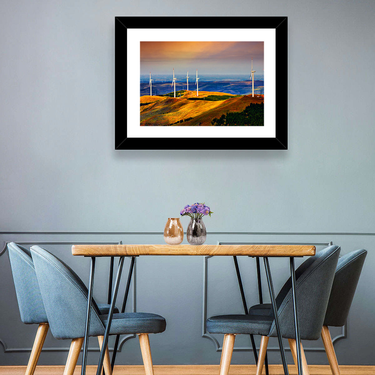 Windmill Power Stations Wall Art