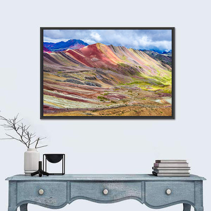 Vinicunca Rainbow Mountain Wall Art