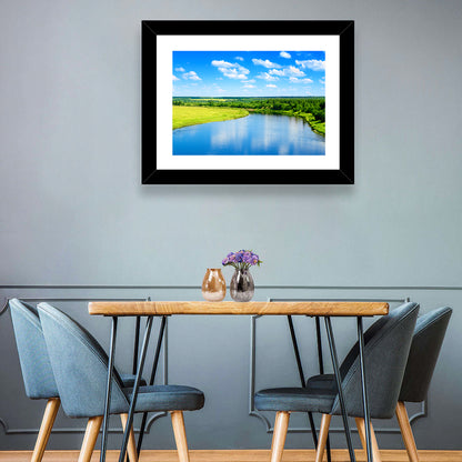 Blue River Wall Art