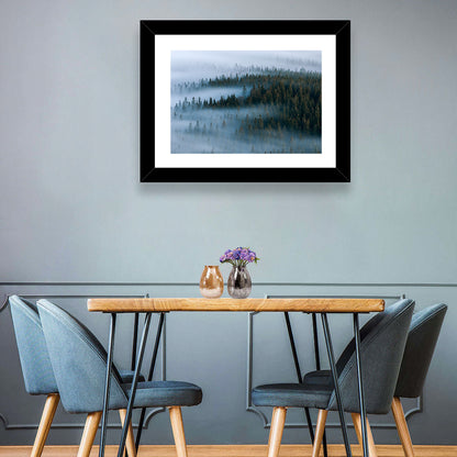 Foggy Forest Wall Art