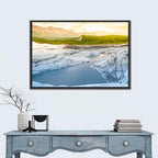 Matanuska Glacier at Sunset Wall Art