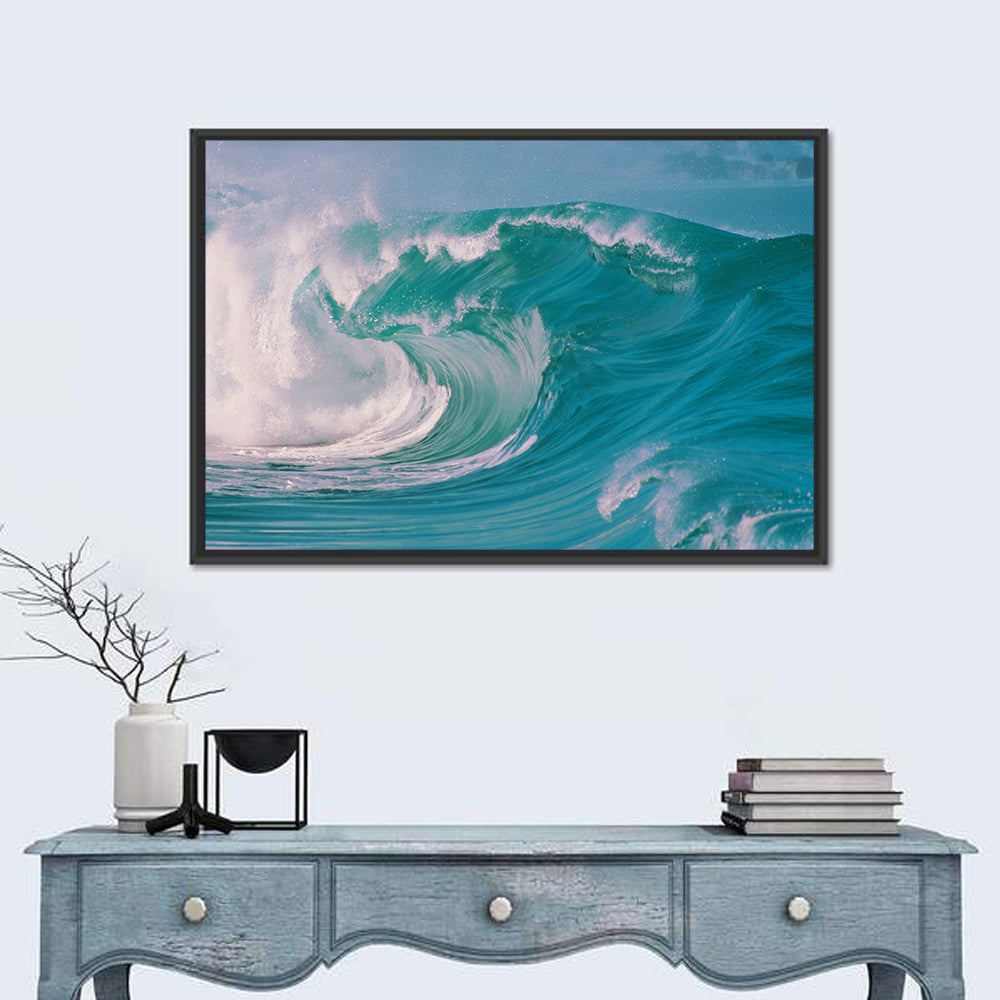 Rolling Sea Waves Wall Art