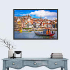 Porto Old Town Douro Riverfront Wall Art
