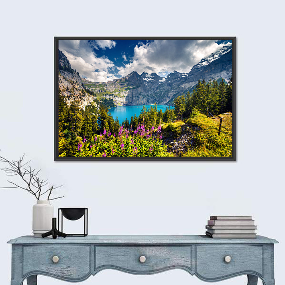 Oeschinensee Summer Landscape Wall Art
