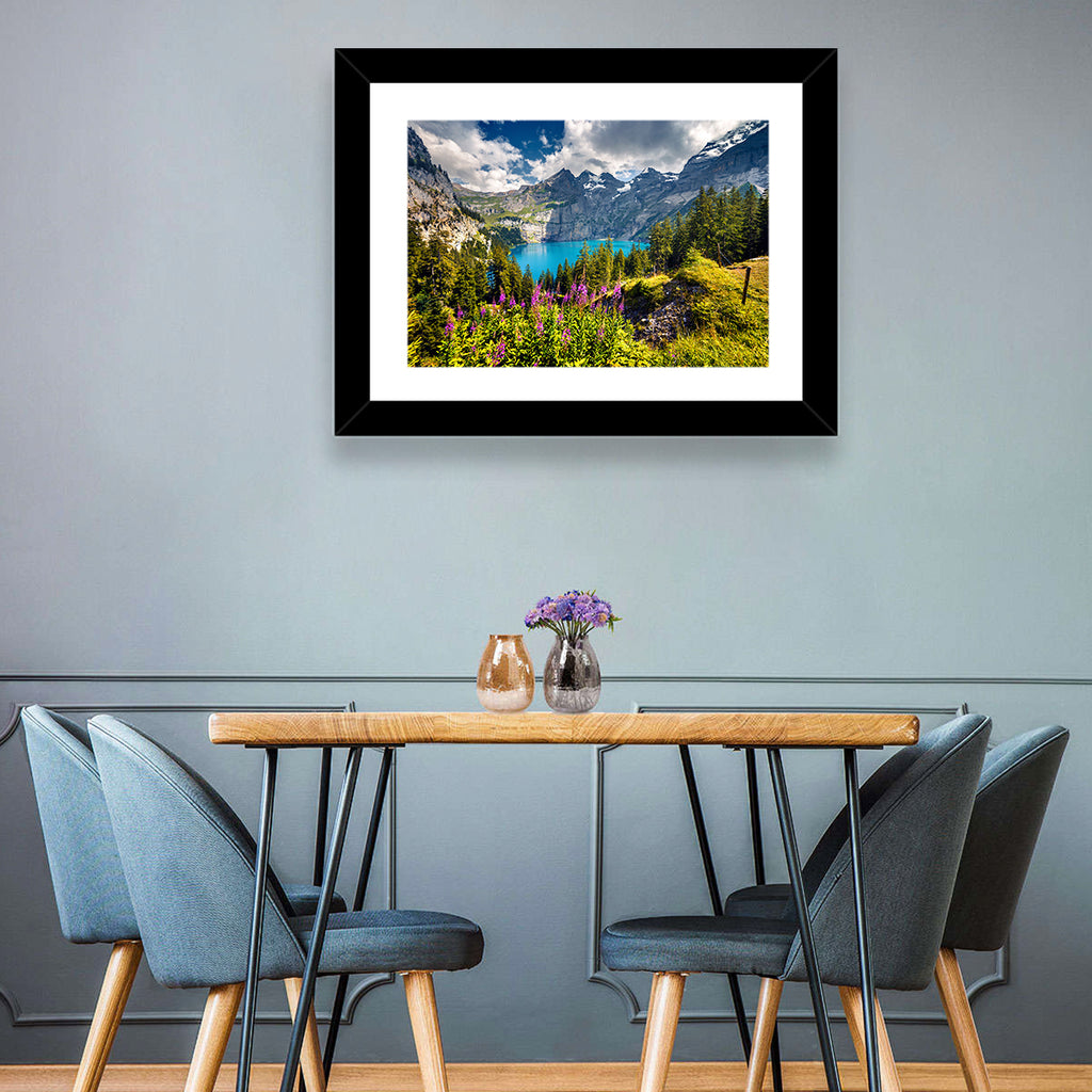 Oeschinensee Summer Landscape Wall Art