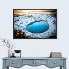 Kerid Crater Lake Wall Art