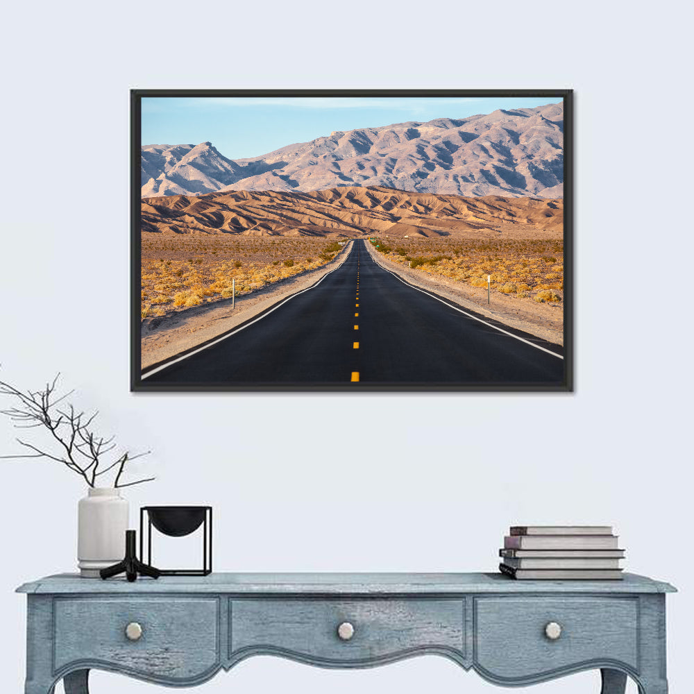 Death Valley Desert Road Wall Art