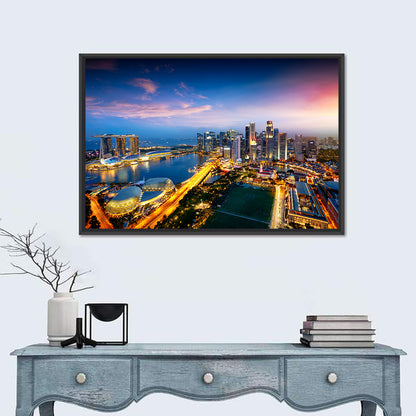 Singapore Cityscape Wall Art