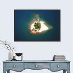 Lake Lanier Island Aerial View Wall Art