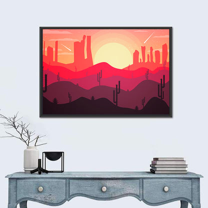 Desert Cactuses Wall Art