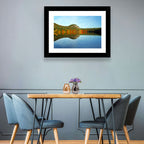 Echo Lake Autumn Reflection Wall Art