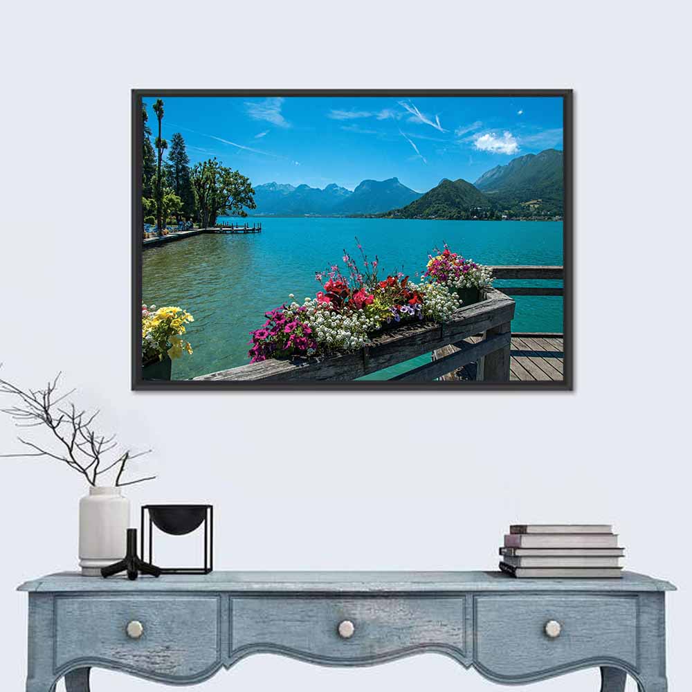 Annecy Talloires Lake View Wall Art