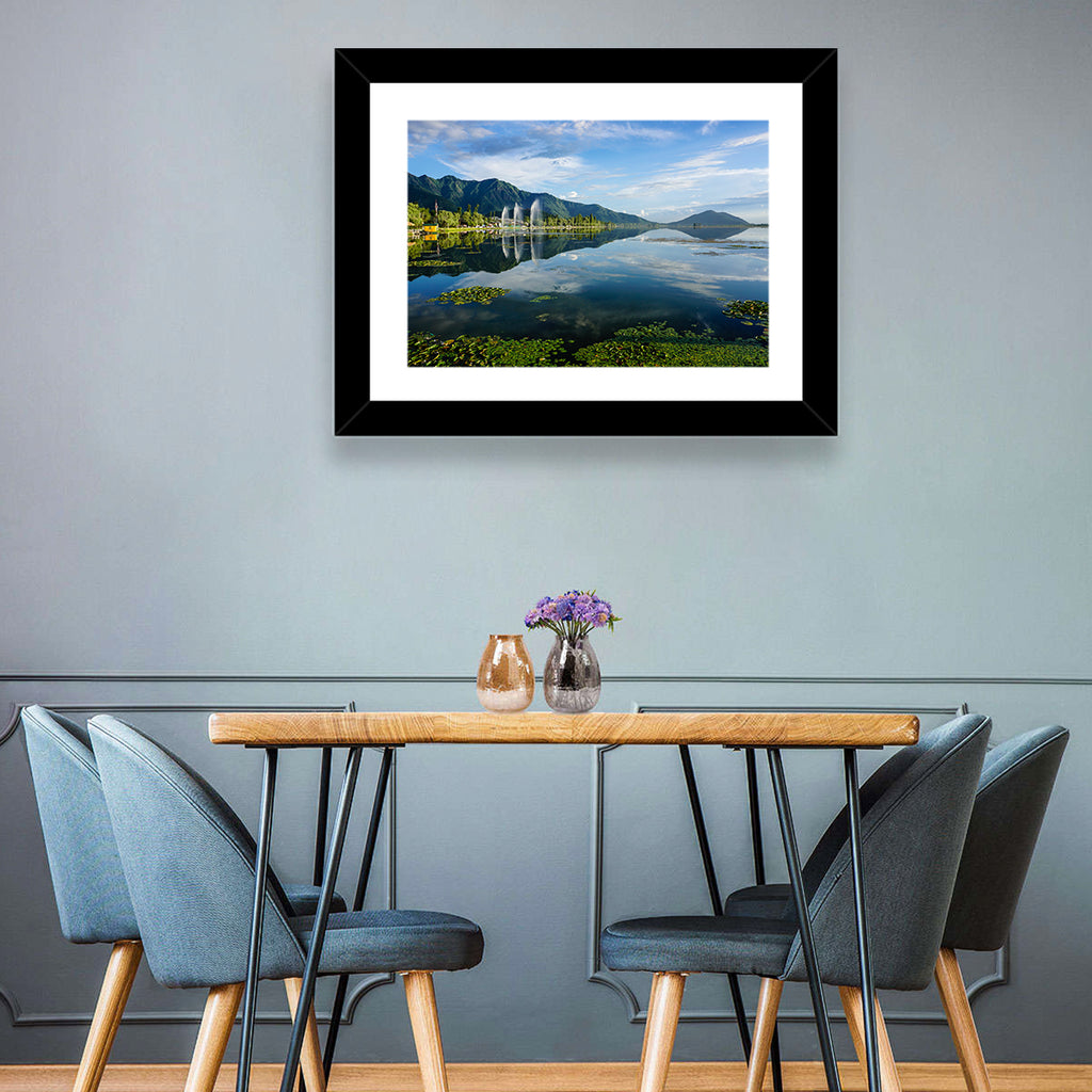 Dal Lake Reflections, Srinagar Wall Art