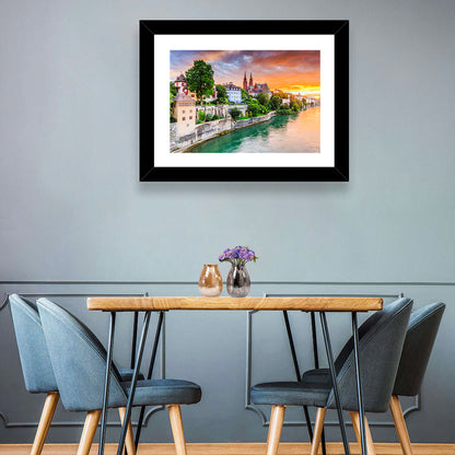 Basel Old Town Wall Art