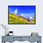 Gornergrat Train and Matterhorn Wall Art