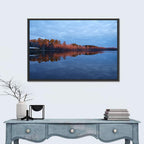 Lake Livingston Pier at Golden Hour Wall Art
