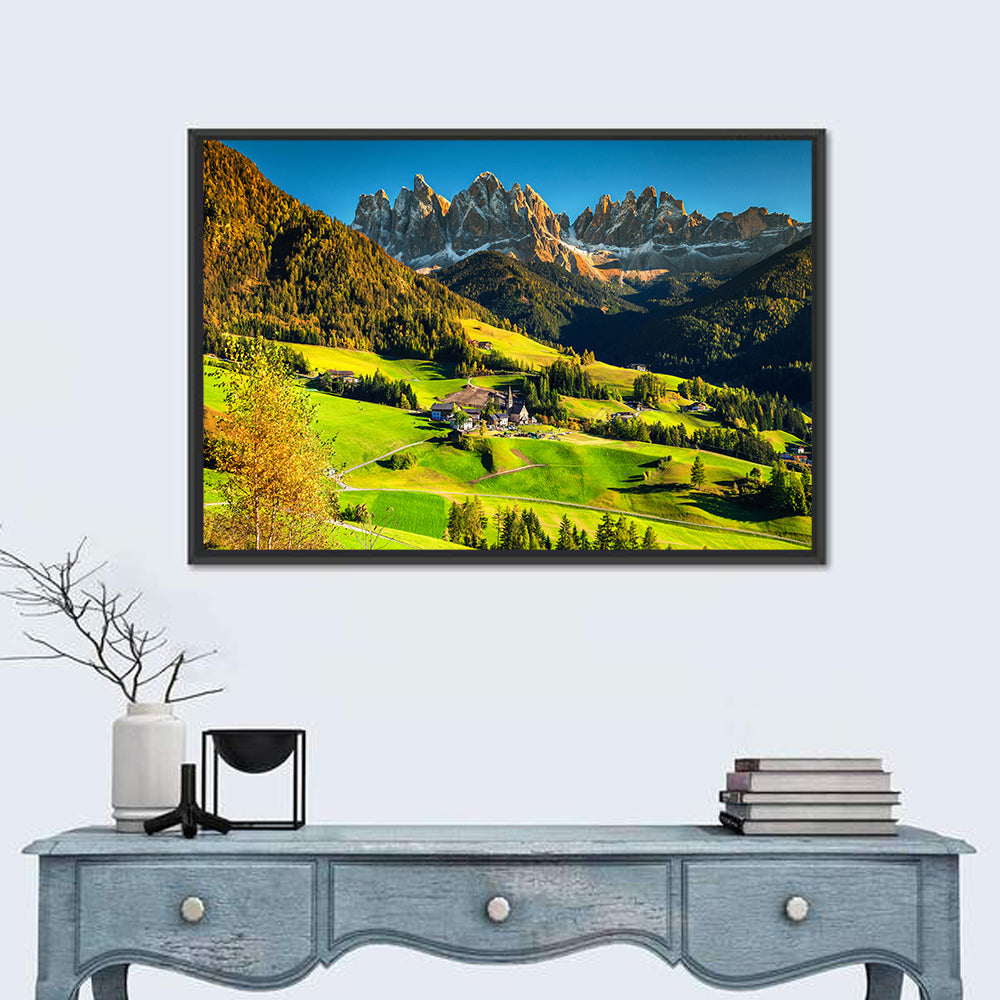 Santa Maddalena, Val Di Funes Wall Art
