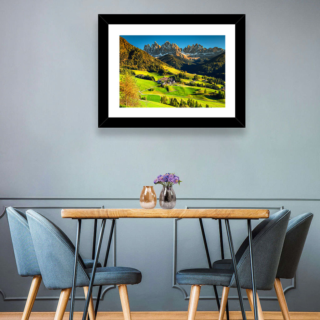 Santa Maddalena, Val Di Funes Wall Art