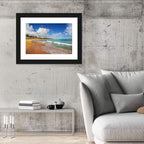 Palm Lined Tropical Coast Wall Art