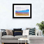 Lascar Snow-capped Volcano Wall Art