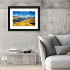 Golden Grass at Kamloops Lake Wall Art