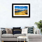 Golden Grass at Kamloops Lake Wall Art