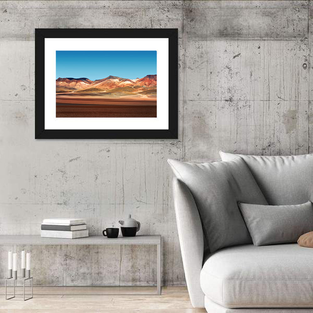 Atacama Desert Ridges Wall Art