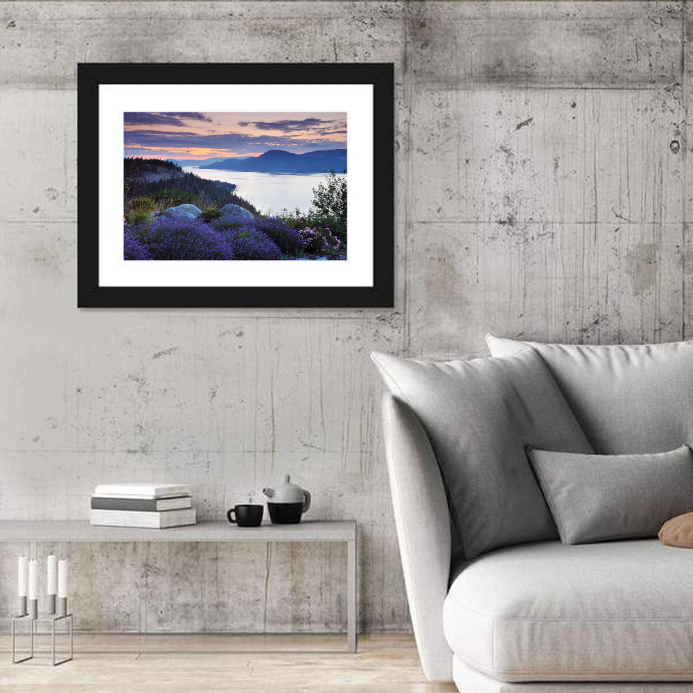 Okanagan Lavender Lake Wall Art
