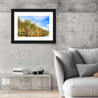 Lake Surprise Autumn Reflection Wall Art