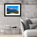 Abraham Lake Mountain View Wall Art
