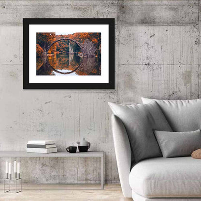Rakotz Bridge Germany Wall Art