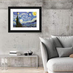 Starry Night Over Saint-rémy Wall Art