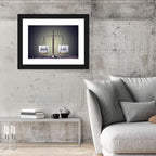 Metallic Scale: Work and Life Wall Art