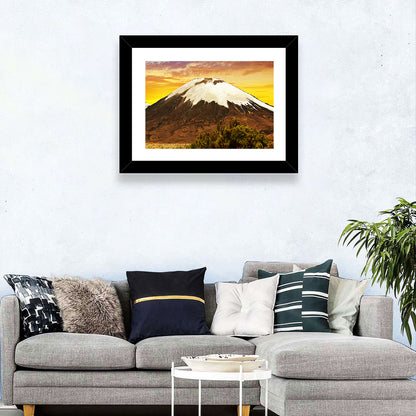 Parinacota Volcano Wall Art