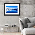 Tal Y Llyn Winter Reflection Wall Art