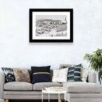 Oberstaufen Winter Village Wall Art
