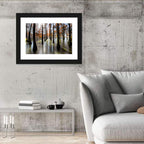 Autumn Flooded Cypress Forest Wall Art