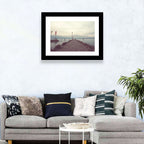 Stone Pier at Lake Garda Wall Art